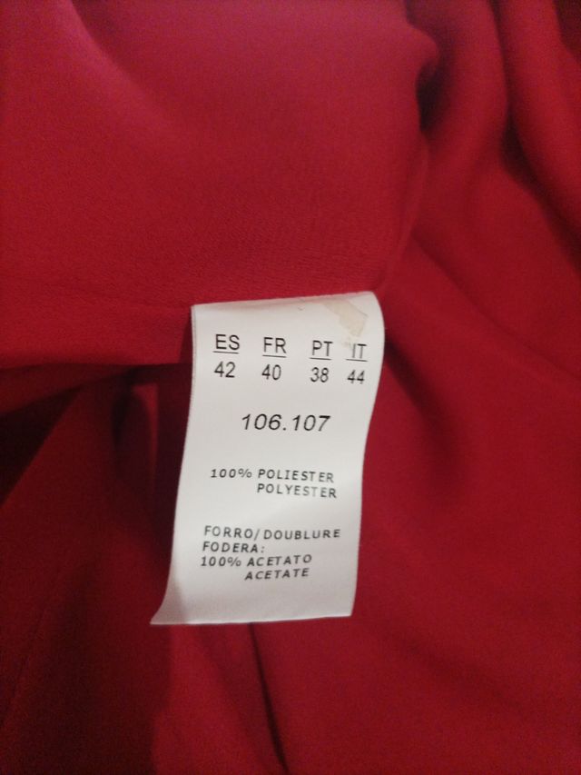 abito Nuovo per cerimonia, serata,  cocktail rosso