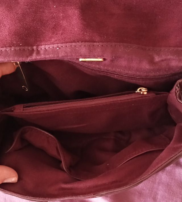 BOLSO BURDEOS PARFOIS