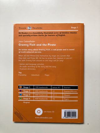 lote de cuatro libros juveniles en inglés