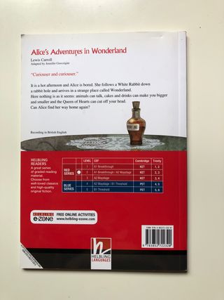 lote de cuatro libros juveniles en inglés