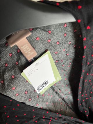 Vestido corazones hm tallas grandes