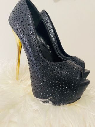 Tacones con plataforma 