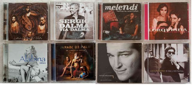 ROCK Y POP - 71 CDs y 3 DVDs ORIGINALES