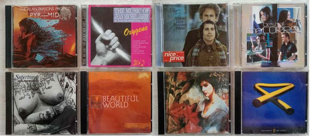 ROCK Y POP - 71 CDs y 3 DVDs ORIGINALES