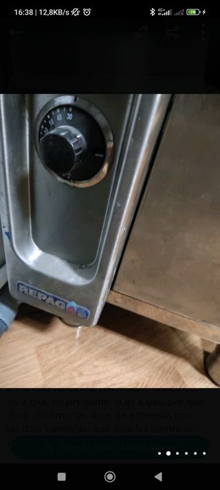 Caletador de comida baño dee María marca repagar