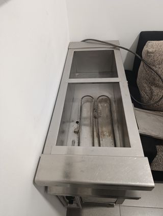Caletador de comida baño dee María marca repagar