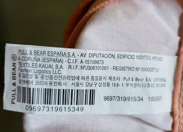 pantalón corto "Pull&Bear" T 14