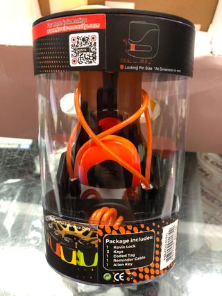 Candado con alarma y avisador