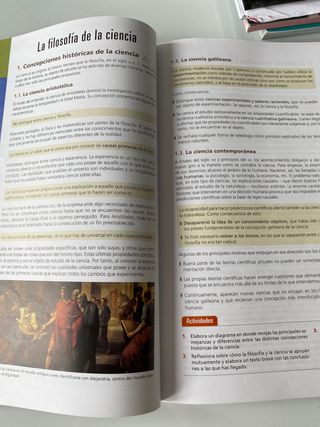 Filosofía 1°Bachillerato de Ed. Oxford