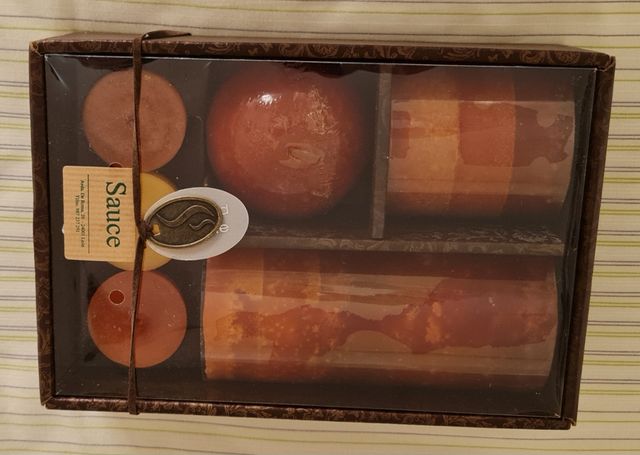 Caja de velas perfumadas