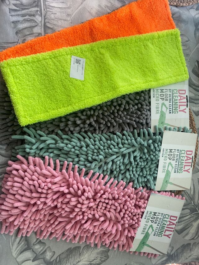 5 panni in microfibra