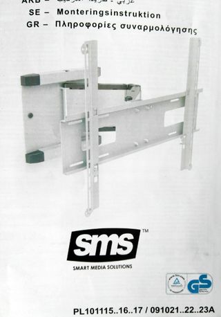 SOPORTE PARED Pantalla o Televisión - MADRID