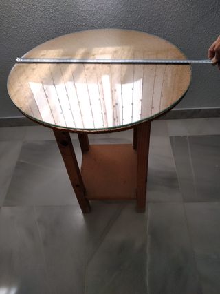 Mesa camilla, 2 de 50 cm y 1 de 40 cm