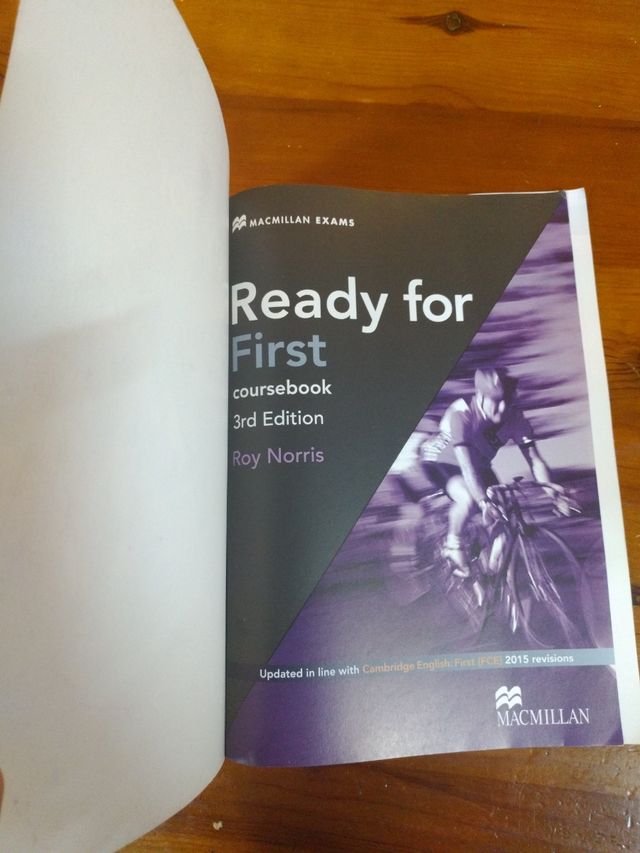 libro Ready for First. Ultima Edicion Oficial