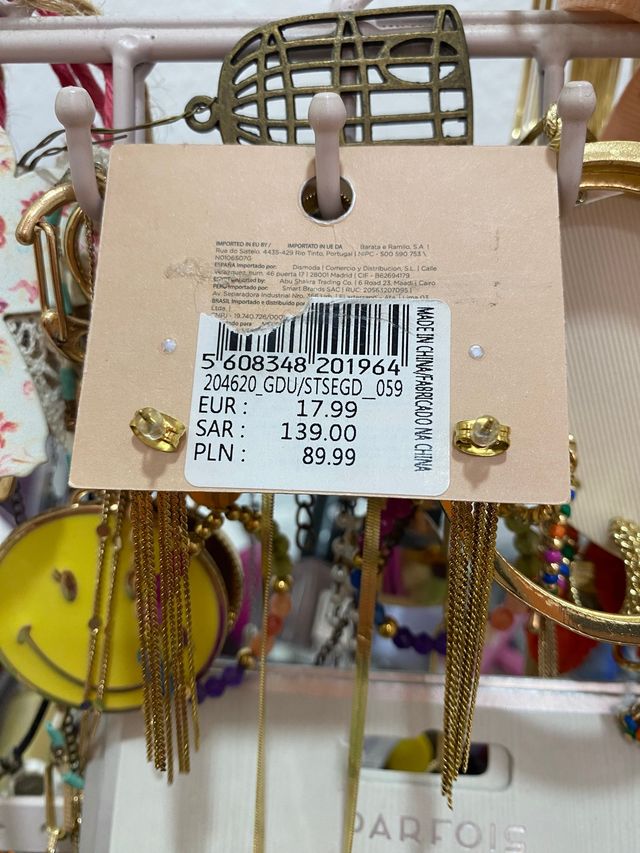 Pendientes Parfois acero inoxidable