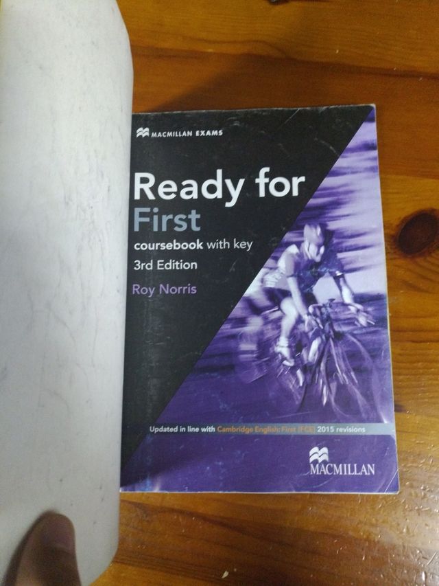 libro Ready for First with anwser key