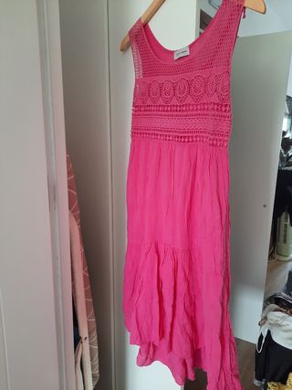 vestido midi casual teria yabar OFERTA