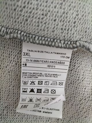 Sudadera Benetton