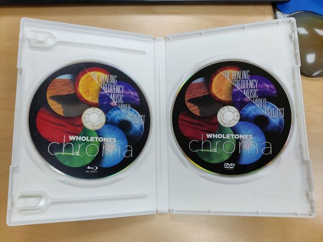 SEMINUEVO blu-ray Wholetones Chroma Cromoterapia