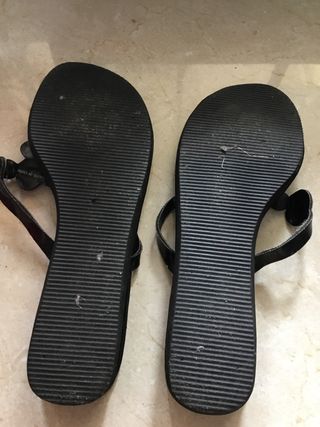 Chanclas negras