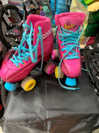 Lote soy Luna Patines, casco, mochila y protector.