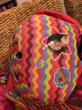 Lote soy Luna Patines, casco, mochila y protector.