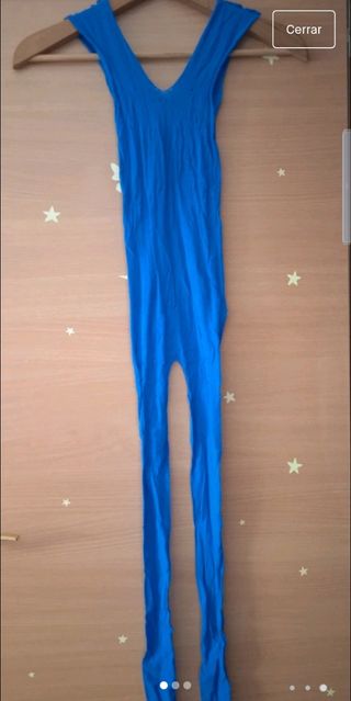 Mono elástico de color azul.
Para todas las tallas