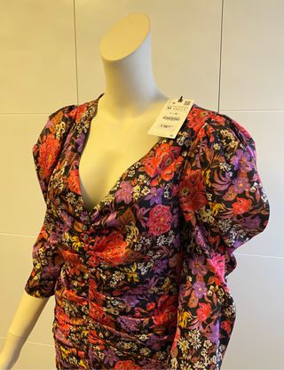 Vestido Zara T. M
