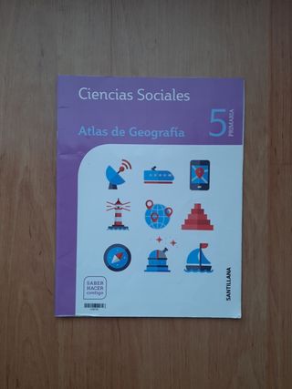 LIBRO CIENCIAS SOCIALES 5° PRIMARIA ED.SANTILLANA.