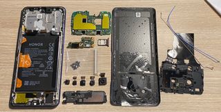 Honor Magic 4 Lite partes