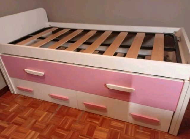 cama para dos personas