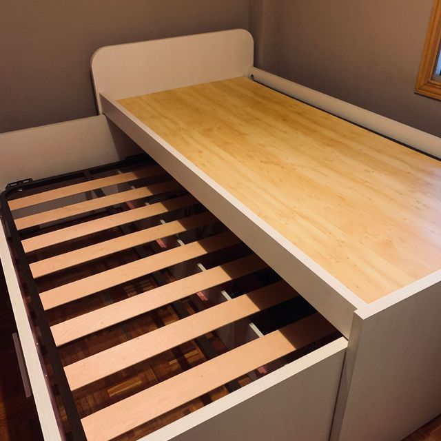 cama para dos personas