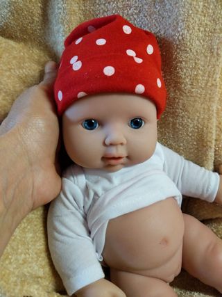 Reborn de silicona se puede bañar 