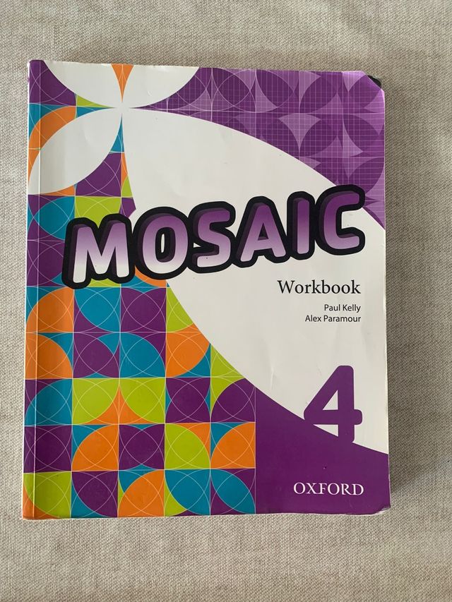 Libros Inglés 4 ESO Mosaic workbook-Student's book