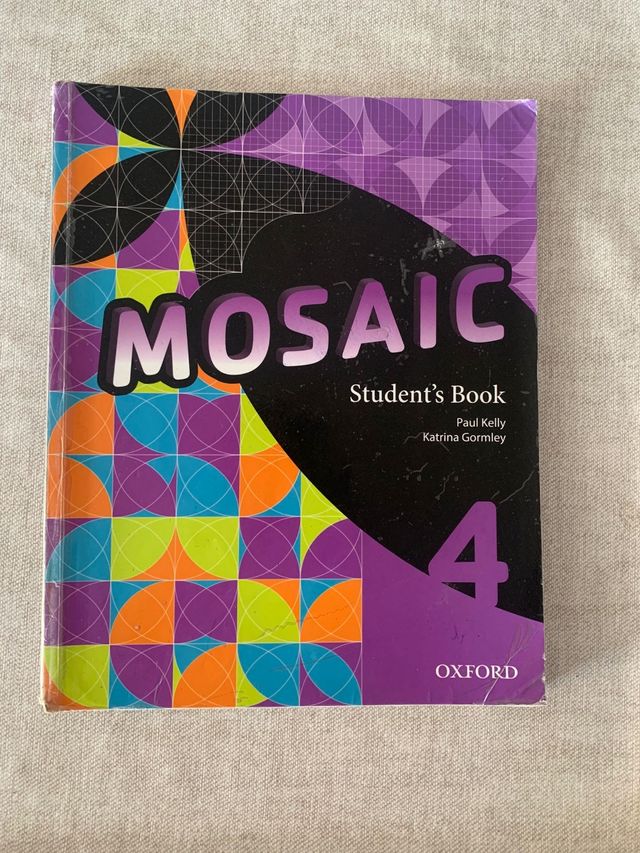 Libros Inglés 4 ESO Mosaic workbook-Student's book