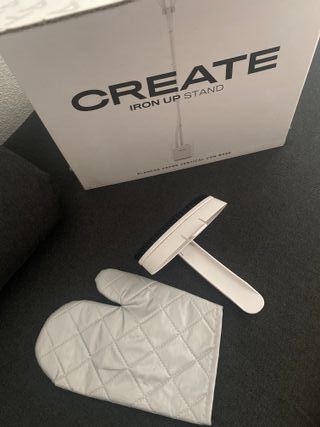 Plancha vertical con base