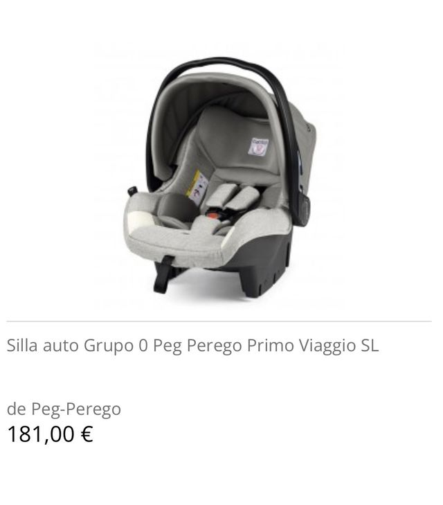 Máxi cosi peg perego