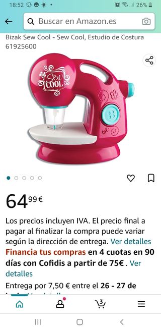 Maquina de cose Bizak Sew Cool