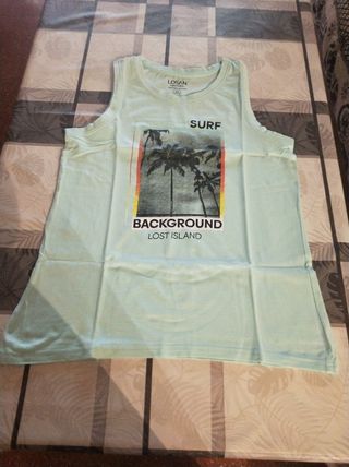 Camisetas niño tirantes talla 14 