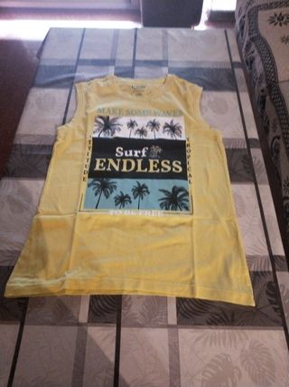 Camisetas niño tirantes talla 14 