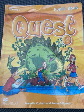 Inglés Quest 3 primaria pupils book