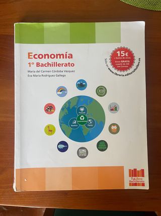 Libro economía 1º Bach Tu Libro Bachillerato