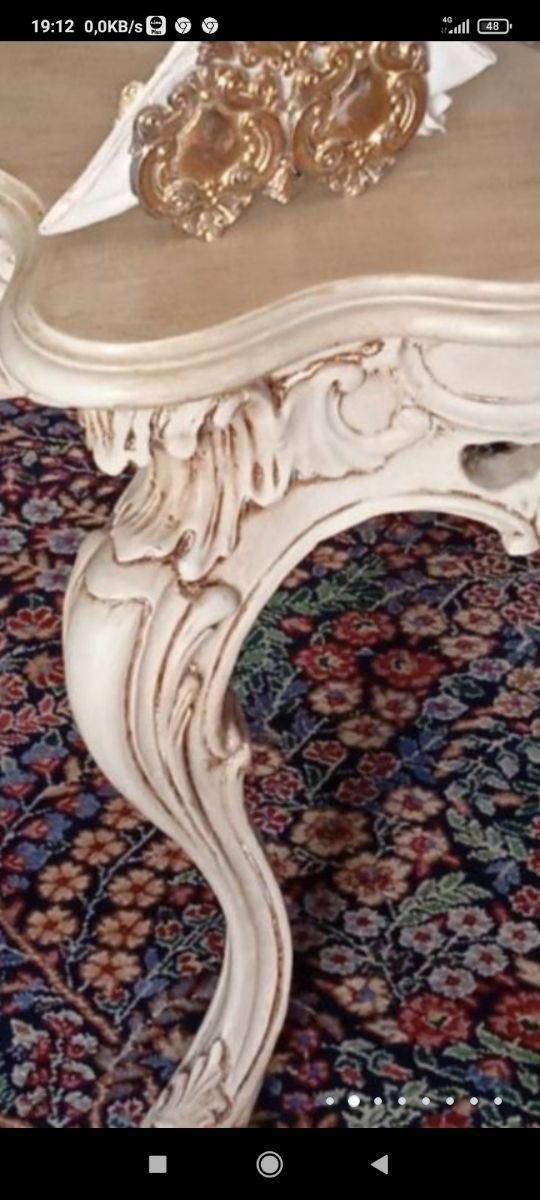 tavolino salotto in stile antico classico 800