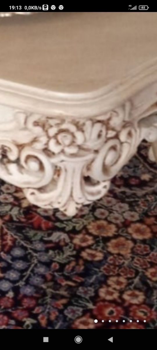 tavolino salotto in stile antico classico 800