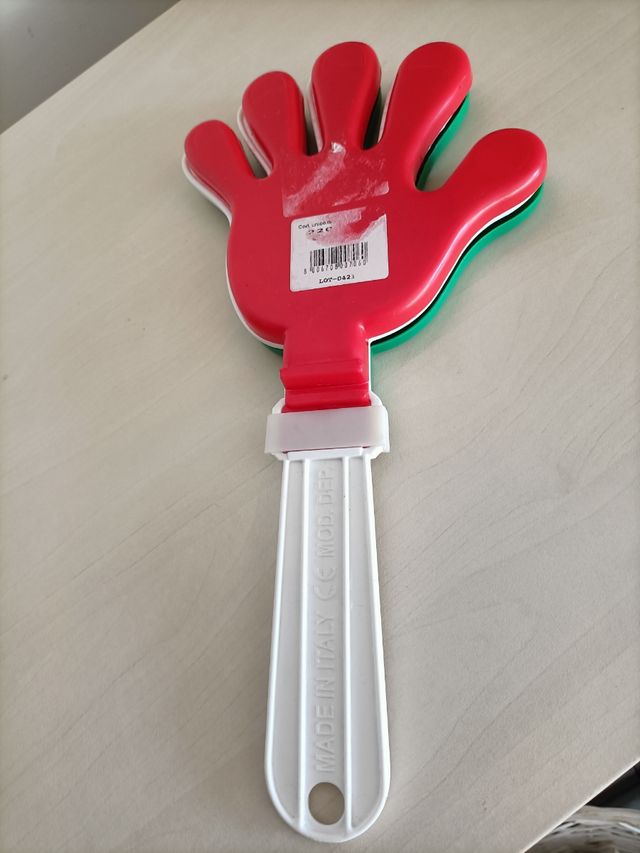 Gadget Italia, mano italia, gioco