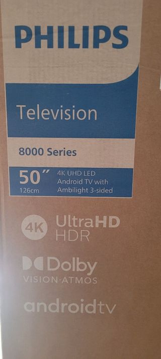 tv plana 4k uhd Led 50 pulgadas precintado