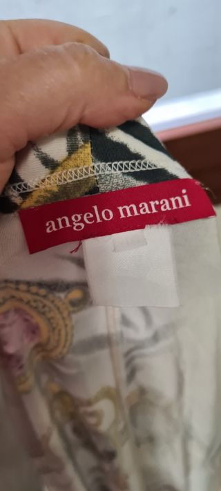 Angelo Marano abito stampa gioielli tg xl-L 