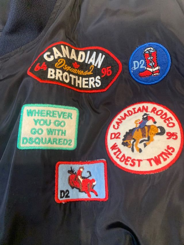 Cazadora harrington-bomber Dsquared hombre