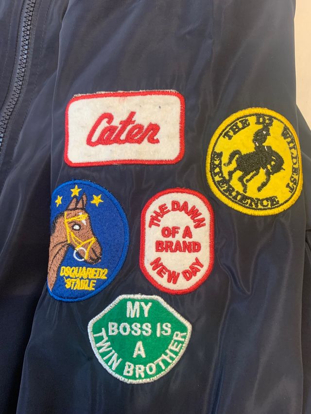 Cazadora harrington-bomber Dsquared hombre