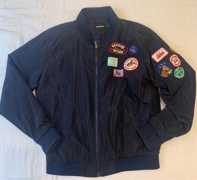 Cazadora harrington-bomber Dsquared hombre